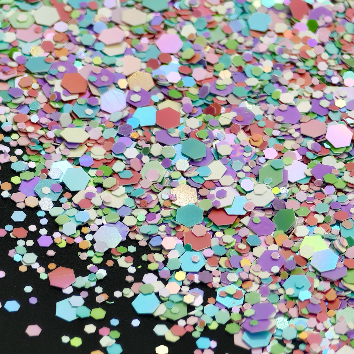 Chunky glitter
